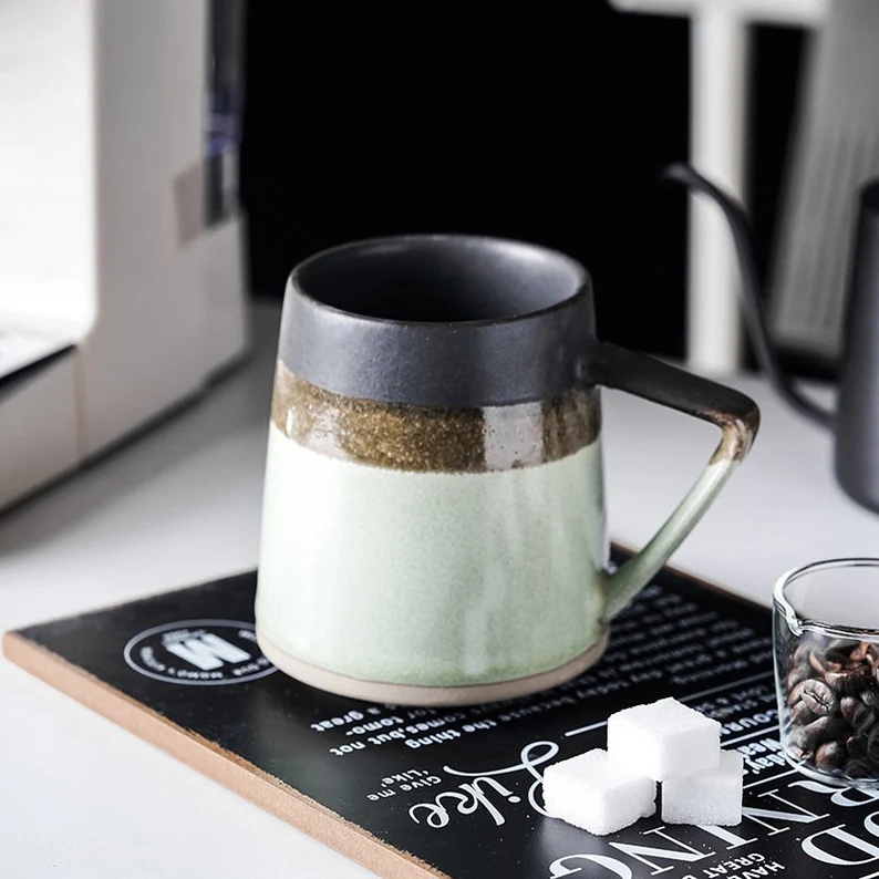 Ceramic Coffee Mug Handmade, Personalized Pottery Mug