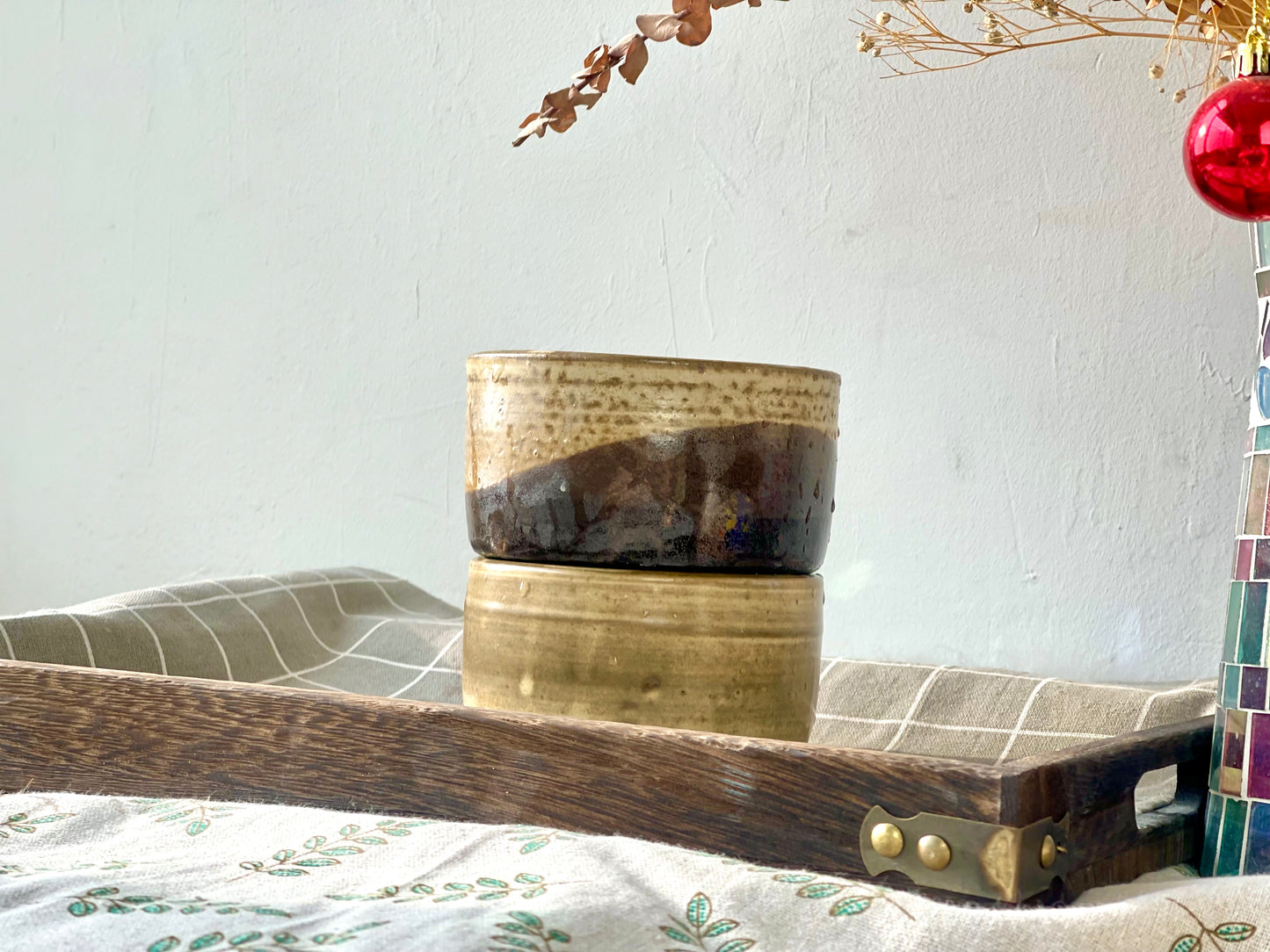 Handmade Ceramic Ramen Bowl, Personalized Rustic Dinnerware