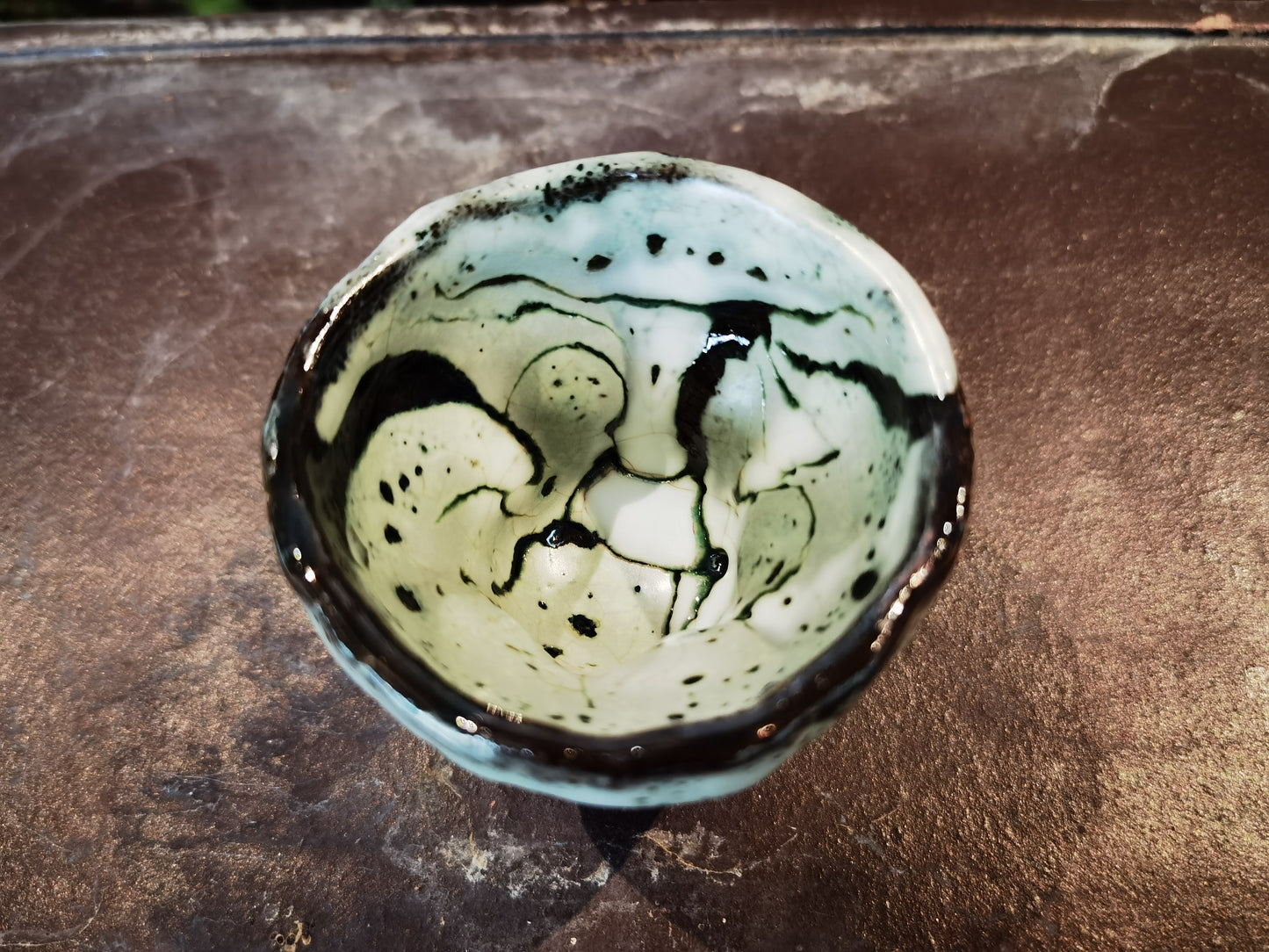 Green Onyx Teacups, Volcanic Clay Teacups for Tea Lovers