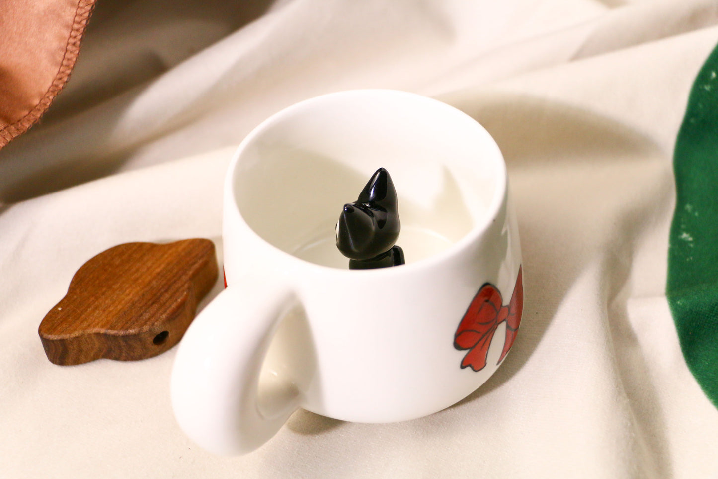 Custom Ceramic Pet Mug, 9Oz Handmade Personalized Coffee Mug with Dog or Cat Figurine