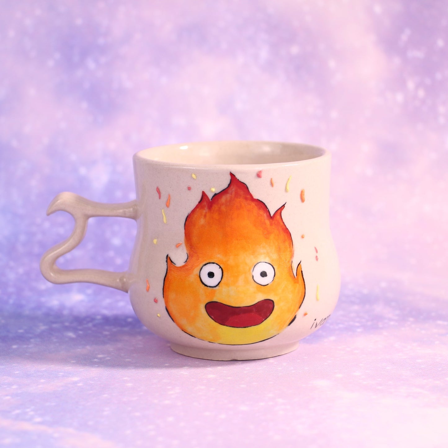 Howl Handmade Ceramic Mug – Personalized Pottery Gift for Anime Fans