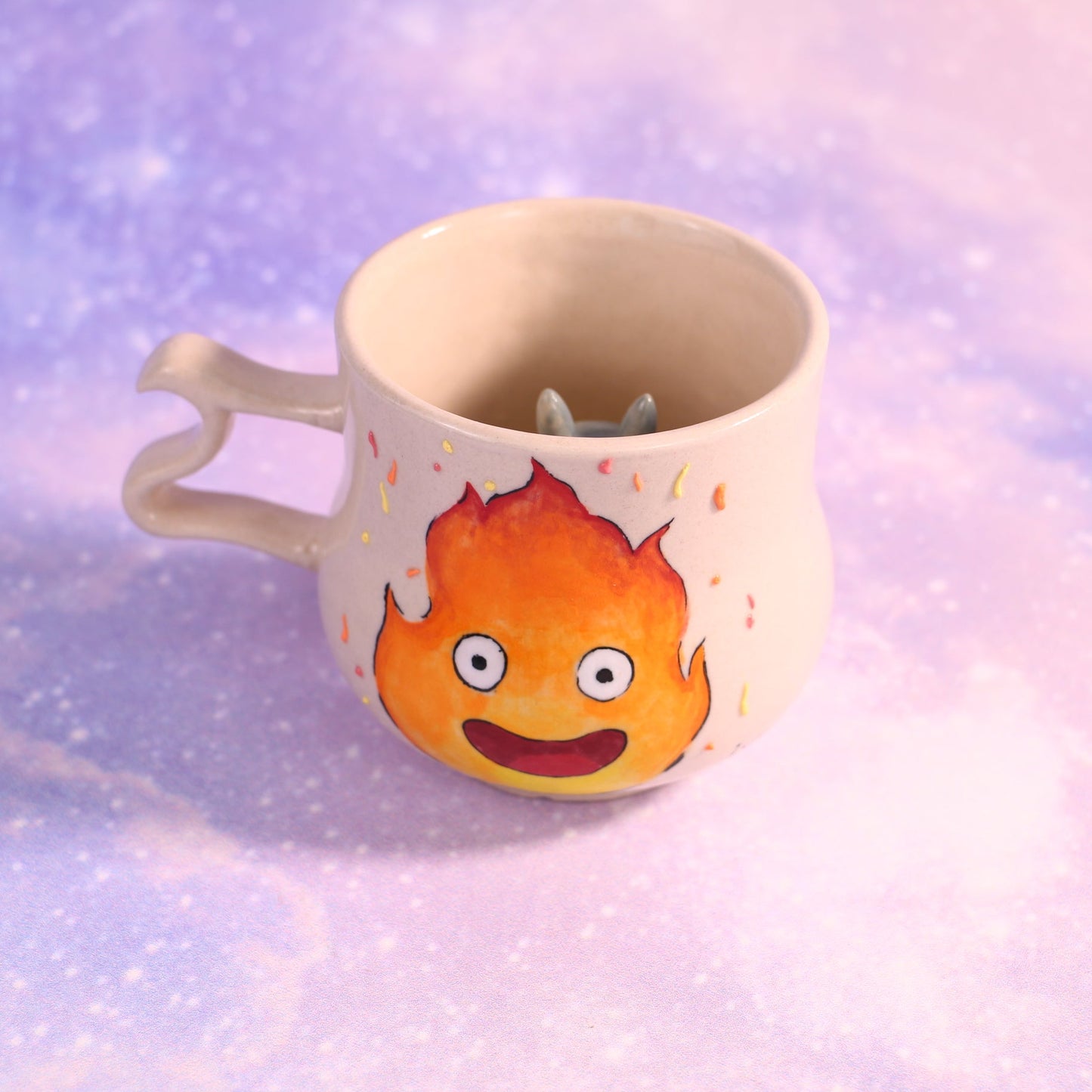 Howl Handmade Ceramic Mug – Personalized Pottery Gift for Anime Fans