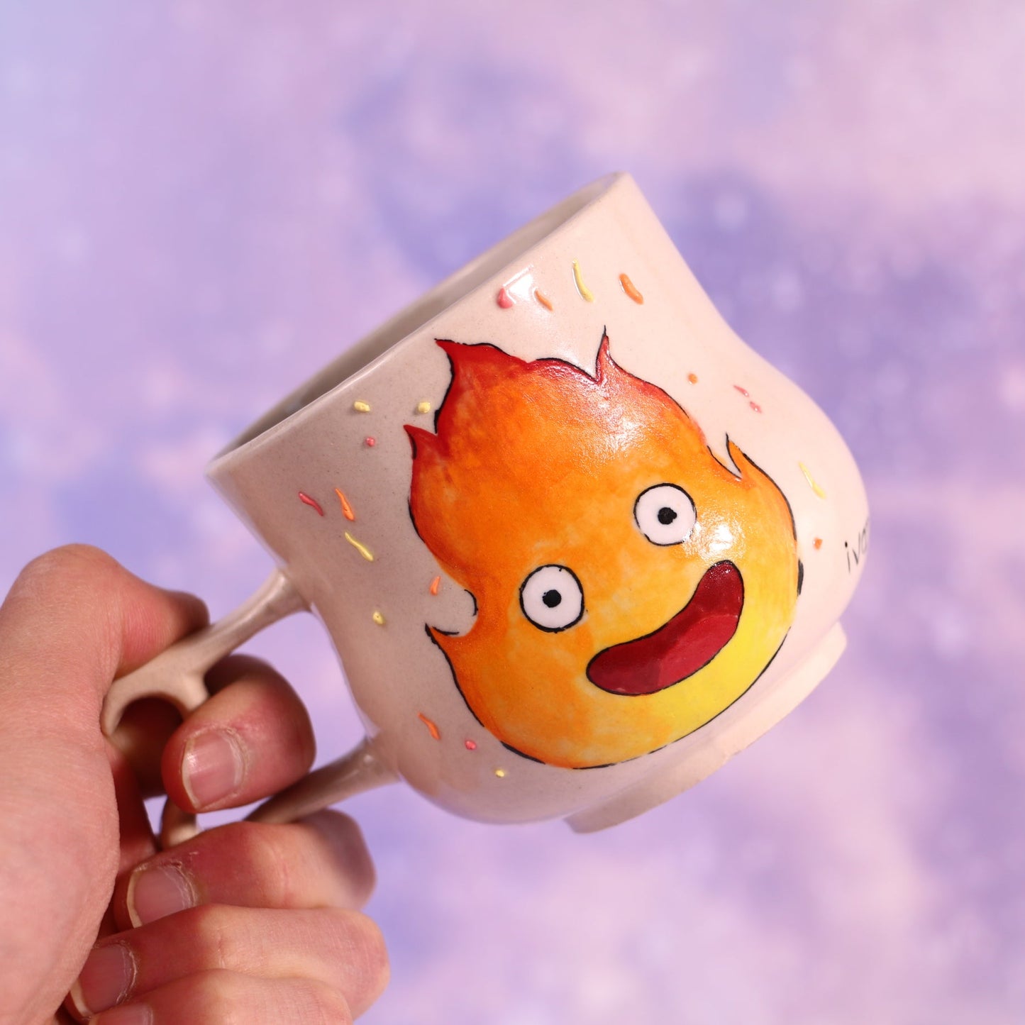 Howl Handmade Ceramic Mug – Personalized Pottery Gift for Anime Fans
