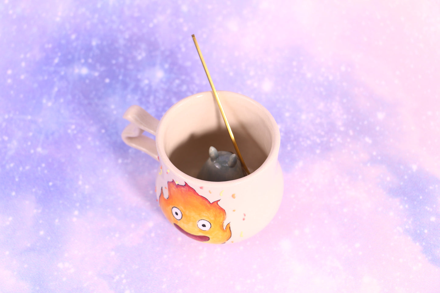 Howl Handmade Ceramic Mug – Personalized Pottery Gift for Anime Fans
