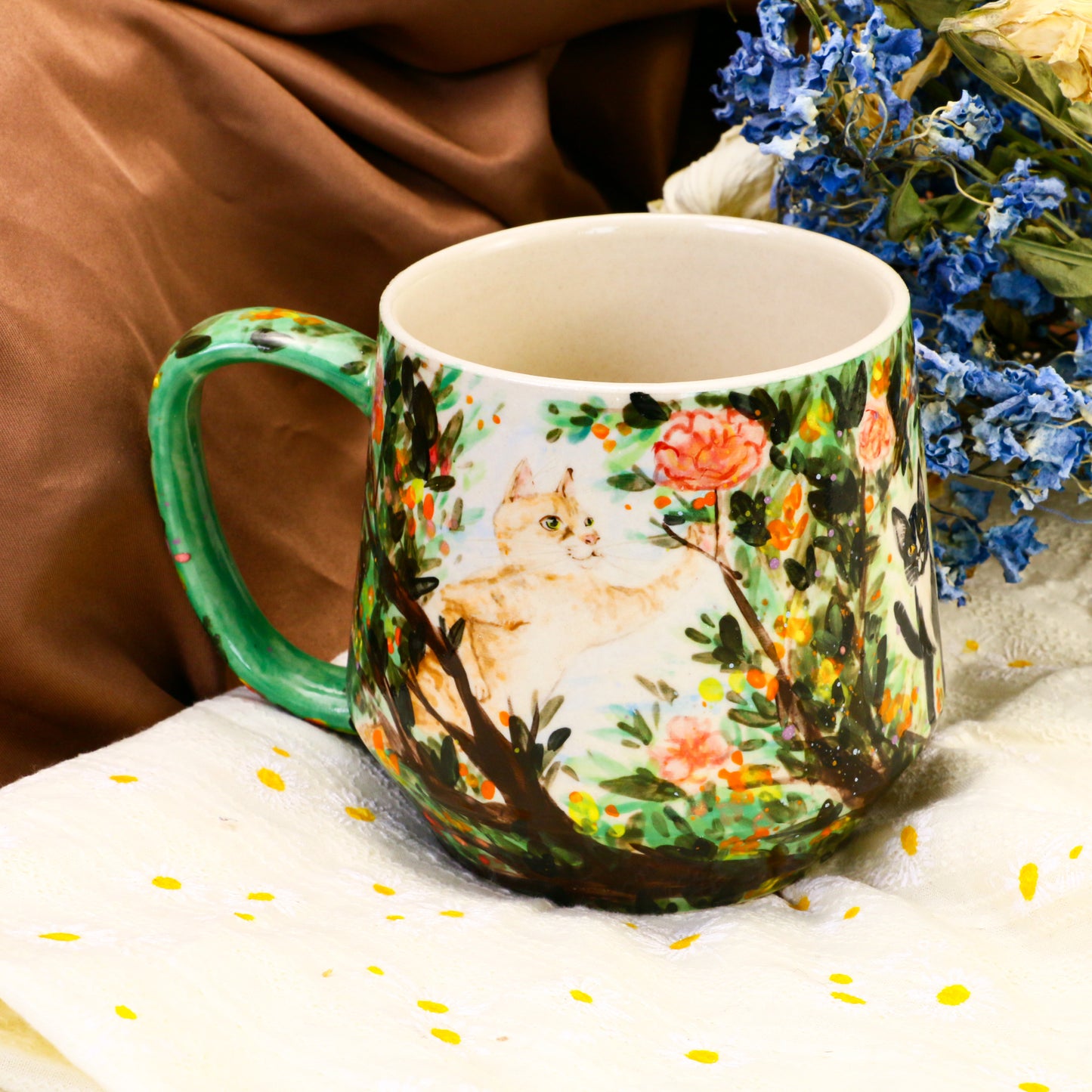 Hand-Painted Naruto Mug – Custom Anime Ceramic Cup for Fans