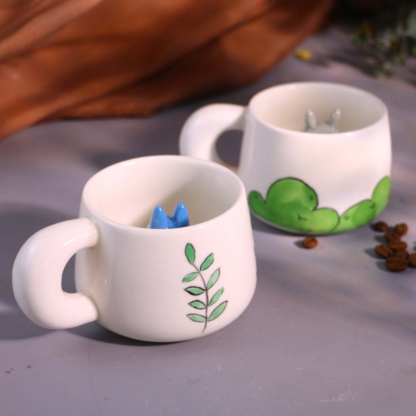 Handmade Totoro Mug – Cozy Ghibli Vibes for Tea & Coffee Lovers