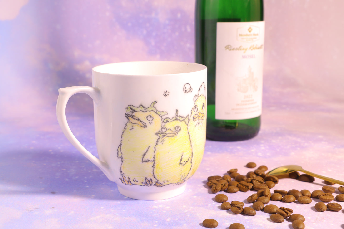 Duck Handmade Ceramic Coffee Mug, 12oz Pottery Tea Cup, House Warming Gifts