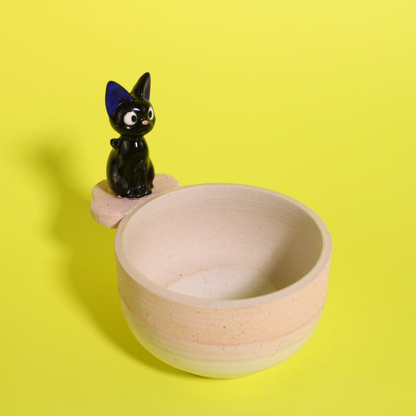 Handmade Cute Totoro&Jiji Ceramic Flower Pot, Perfect for Succulents and Small Plants