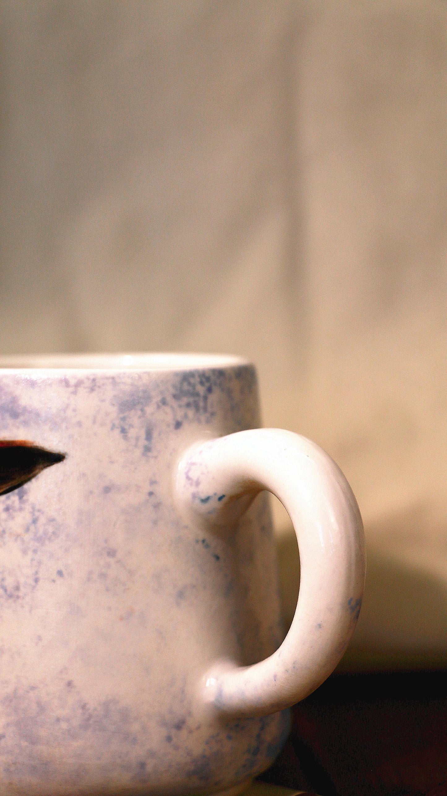 Princess Mononoke Ceramic Coffee Mug, Handmade Pottery Cup for Anime Lovers