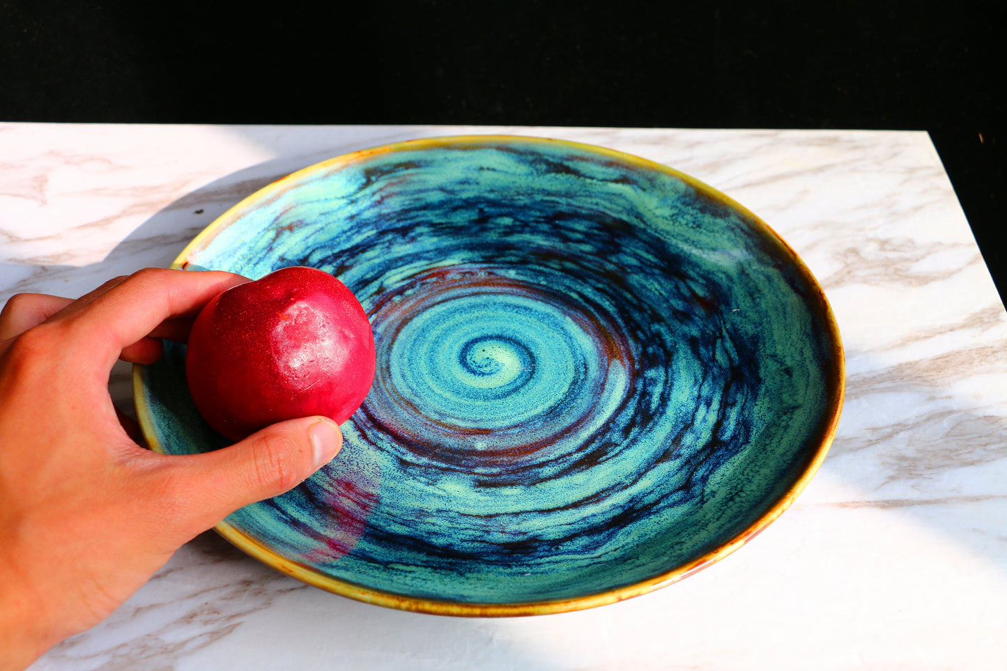 Handmade Ceramic Plate, Serving Plate