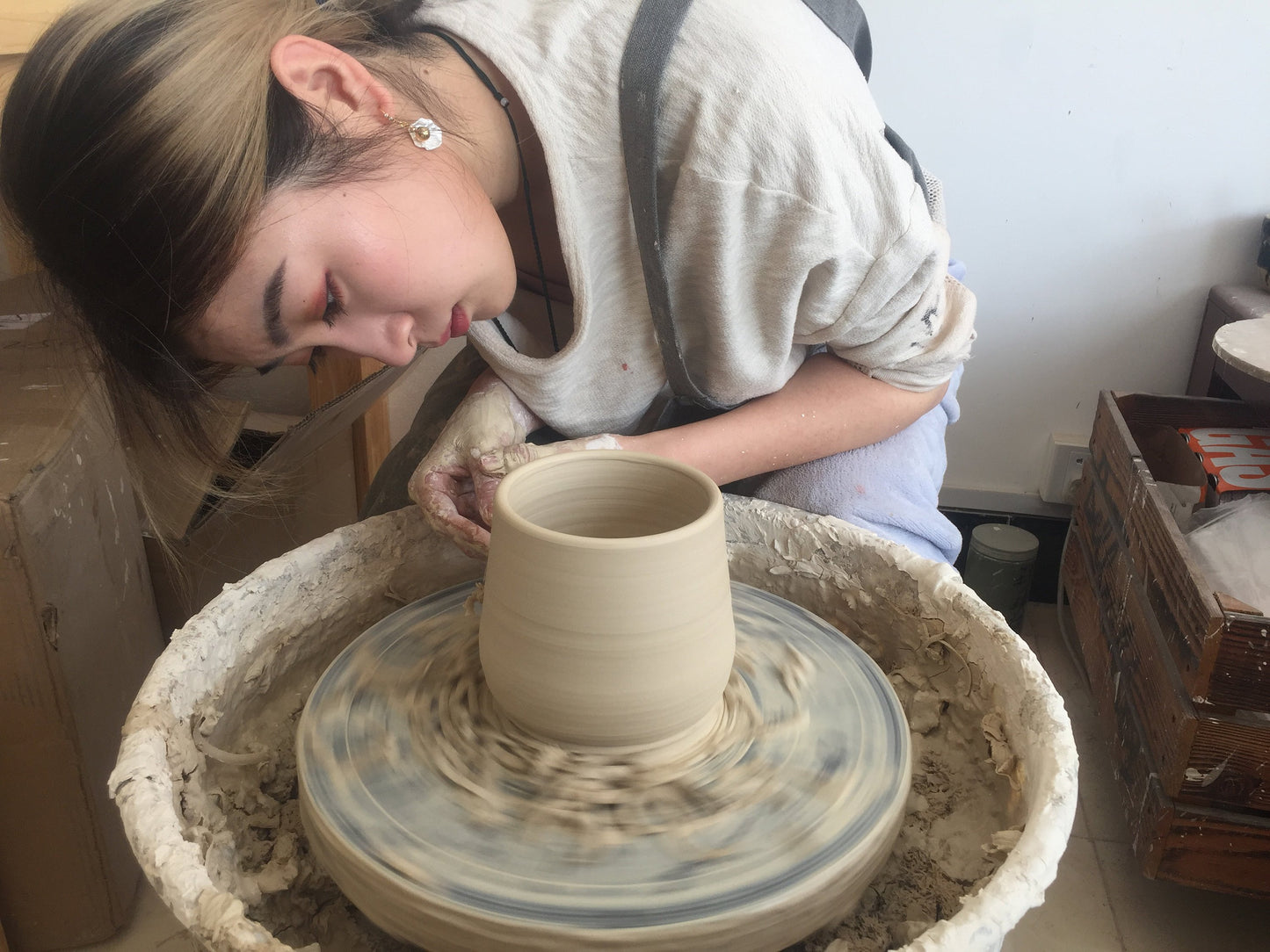 Handmade Ceramic Plate, Serving Plate