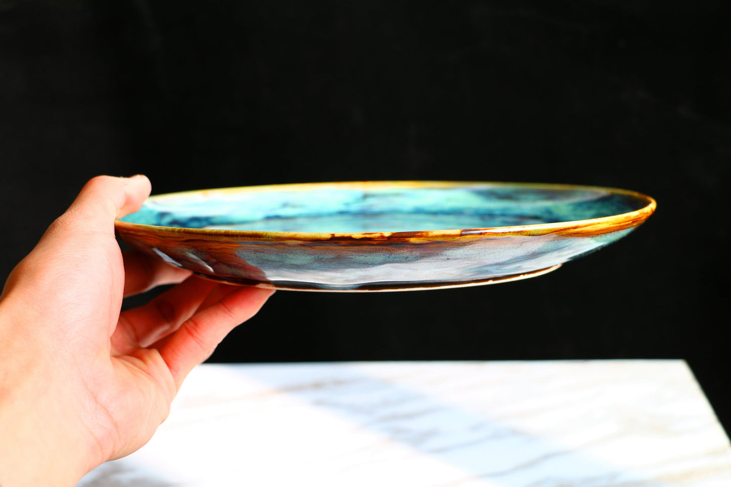 Handmade Ceramic Plate, Serving Plate