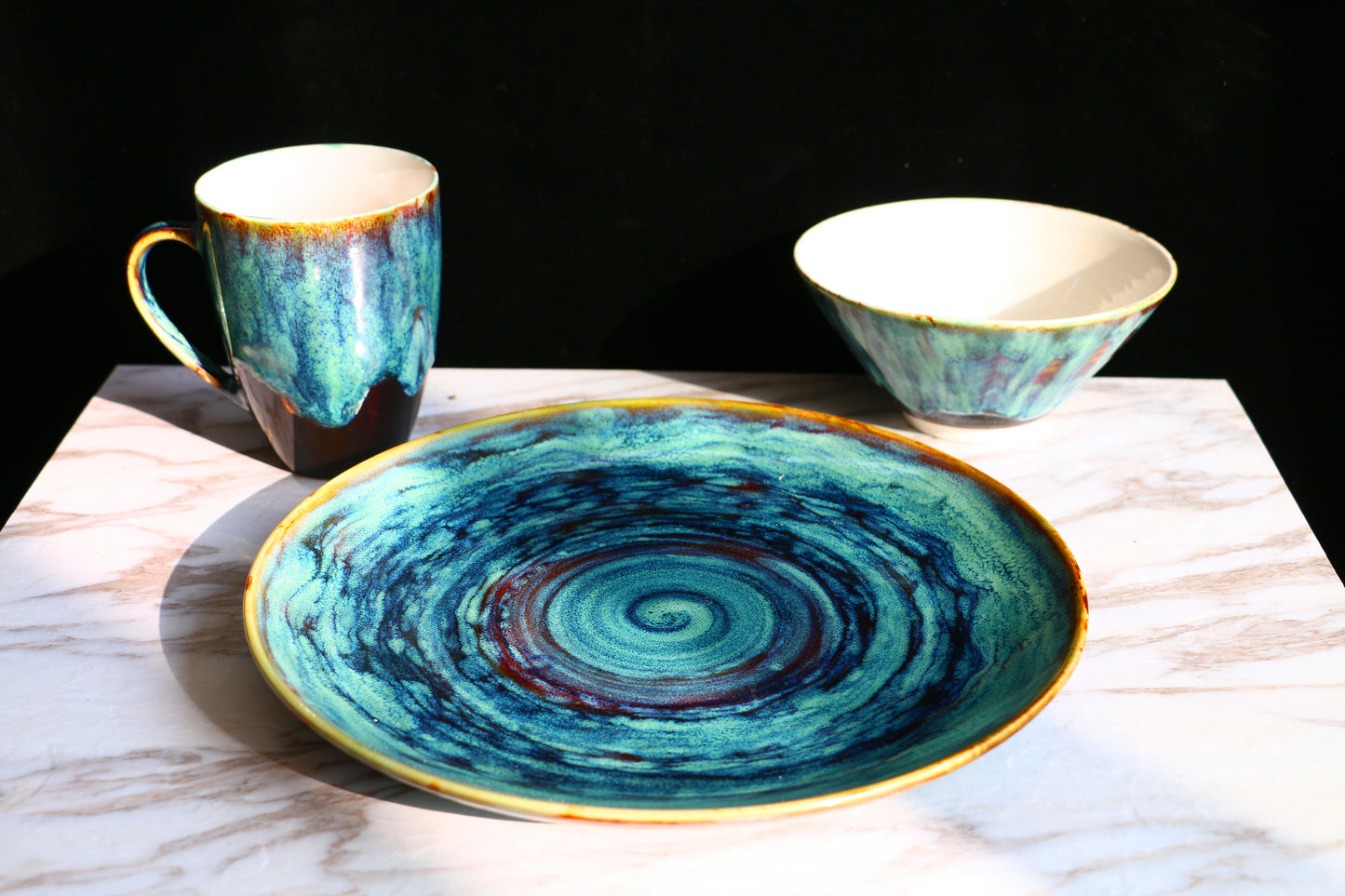 Handmade Ceramic Plate, Serving Plate