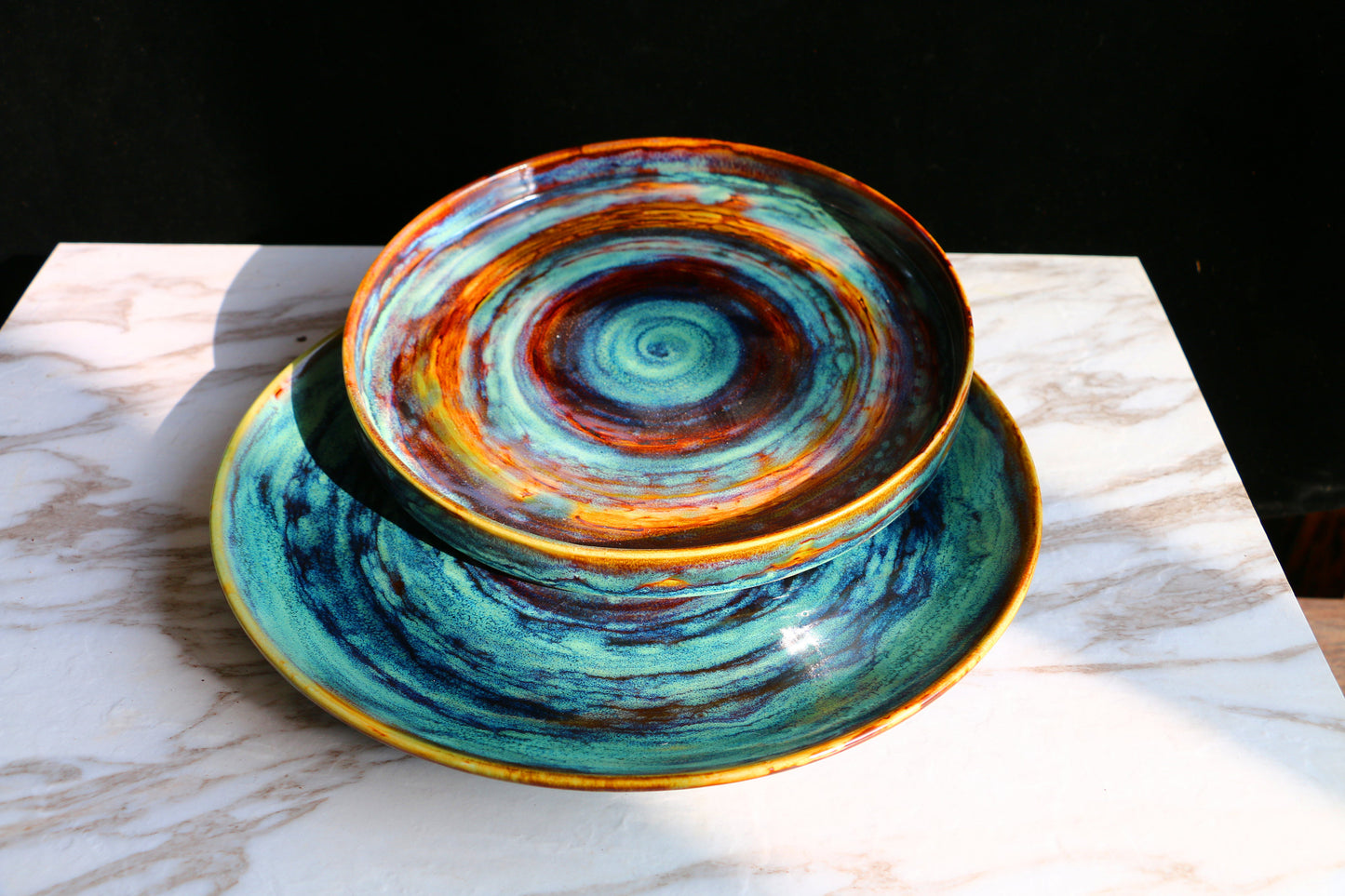 Handmade Ceramic Plate, Serving Plate