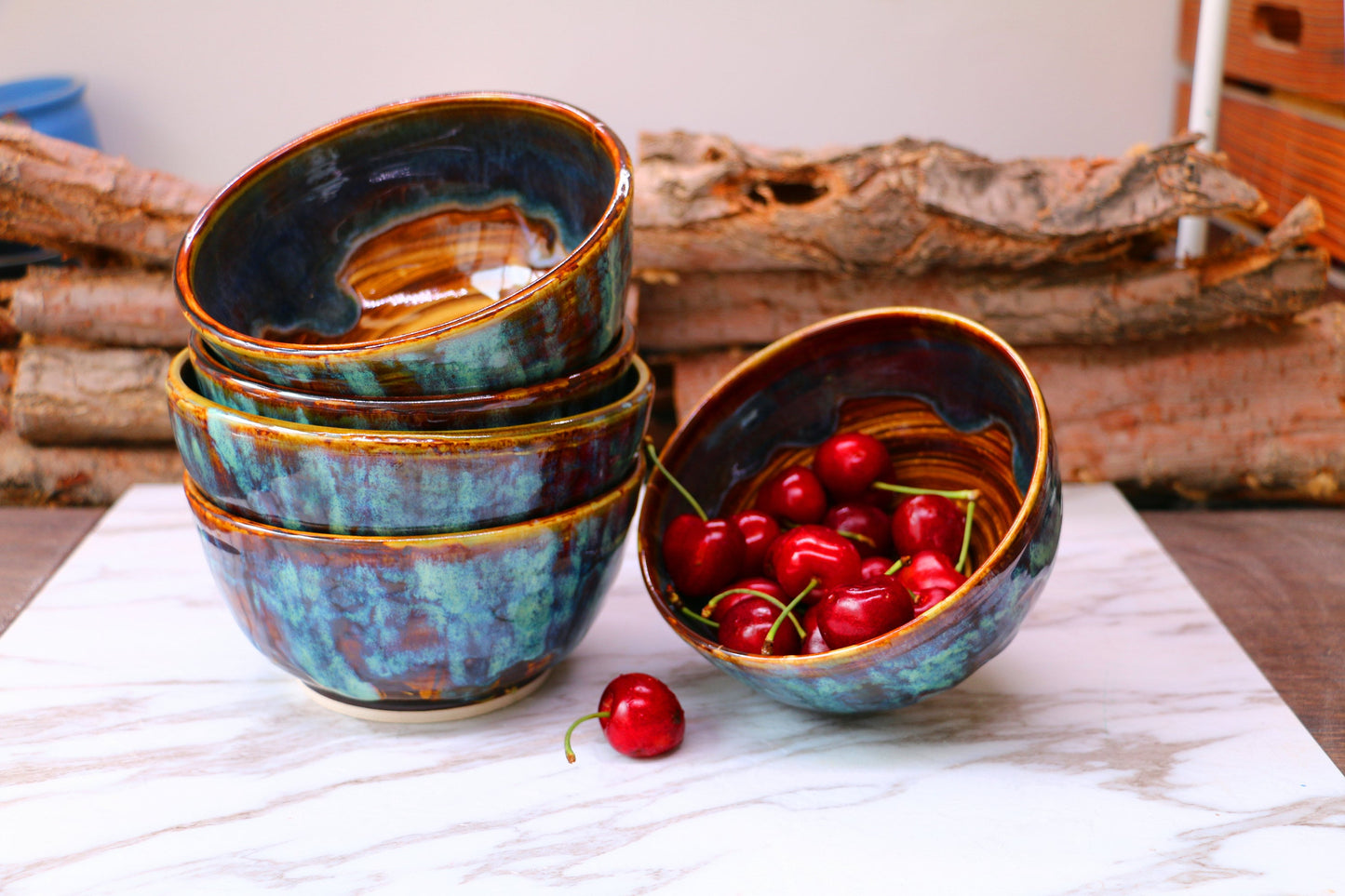 Ceramic Bowl, Handmade Pottery Personalized Dinnerware