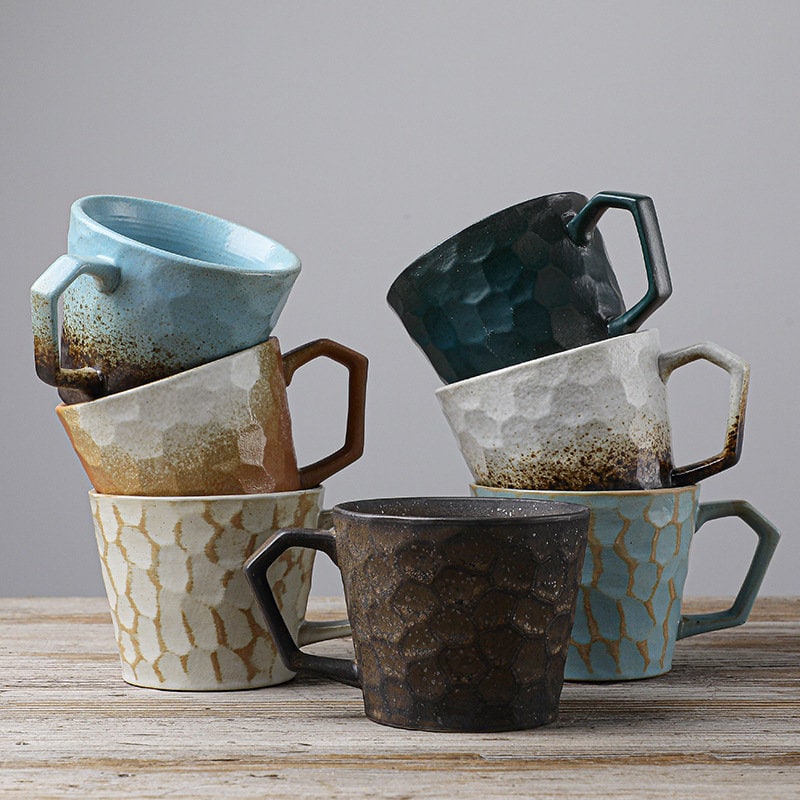Ceramic Coffee Mug Handmade, Personalized Pottery Mug