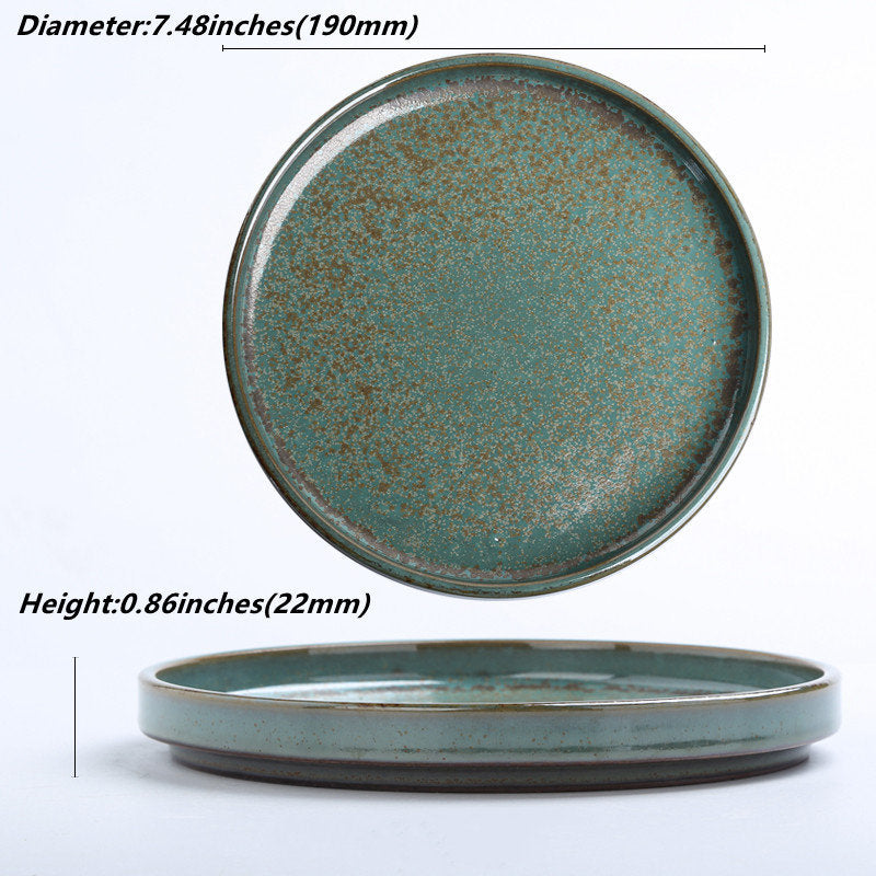 Ceramic Salad Plate, Handmade Personalized Pottery Dinnerware, Serving Tray