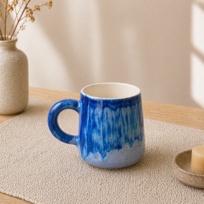 Handmade Ceramic Mug, Personalized Pottery Cup for Tea & Coffee Lovers