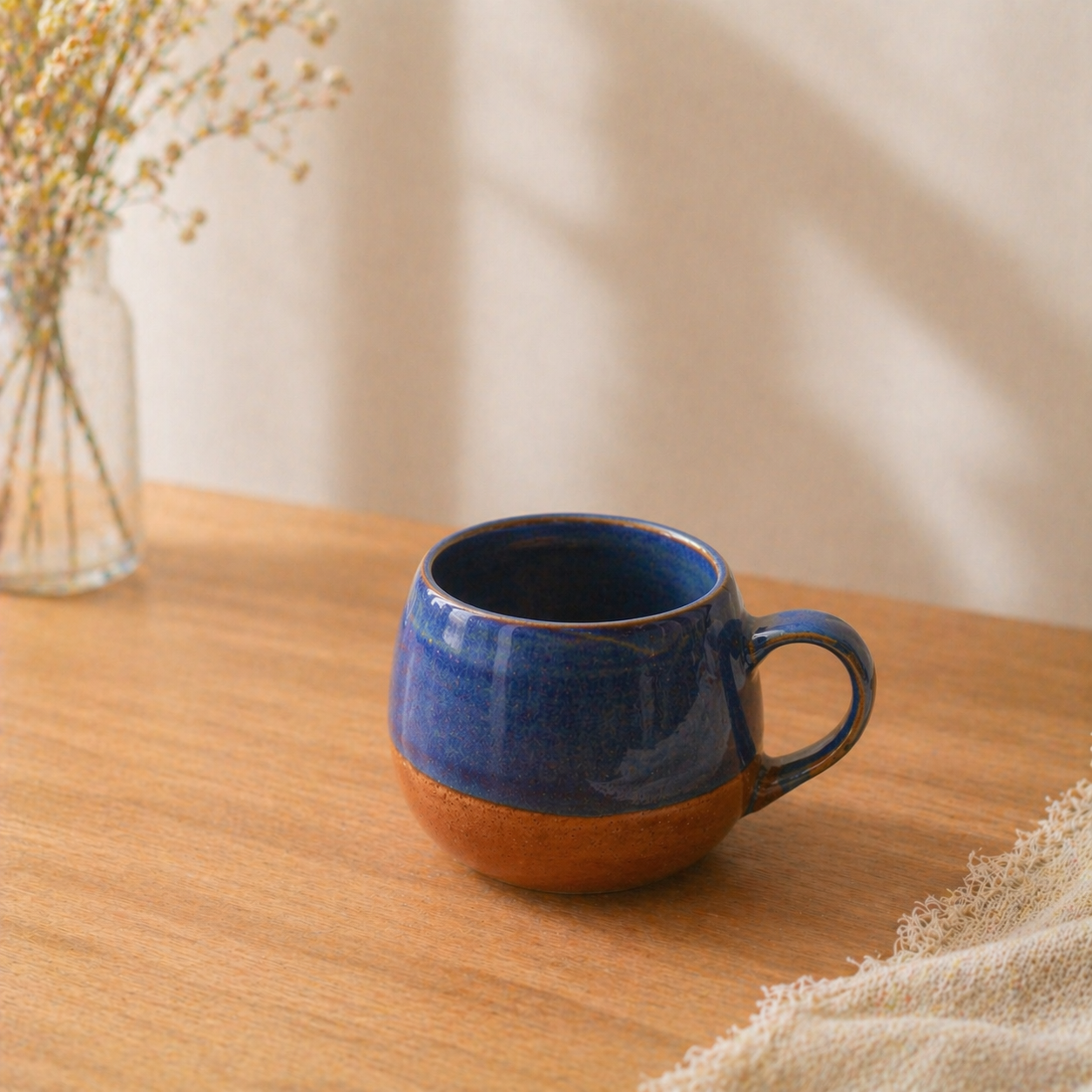 Handmade Personalized Ceramic Coffee Mug, Custom Name/Logo Mug