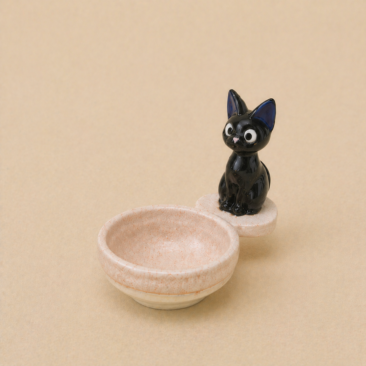 Handmade Totoro&Jiji Ceramic Candle Holder,  Candlestick Holder for Home Decor, Custom Housewarming Gifts