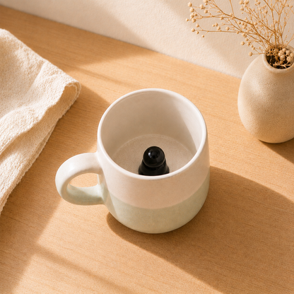 No Face Man Handmade Ceramic Coffee Mug for Anime Gift