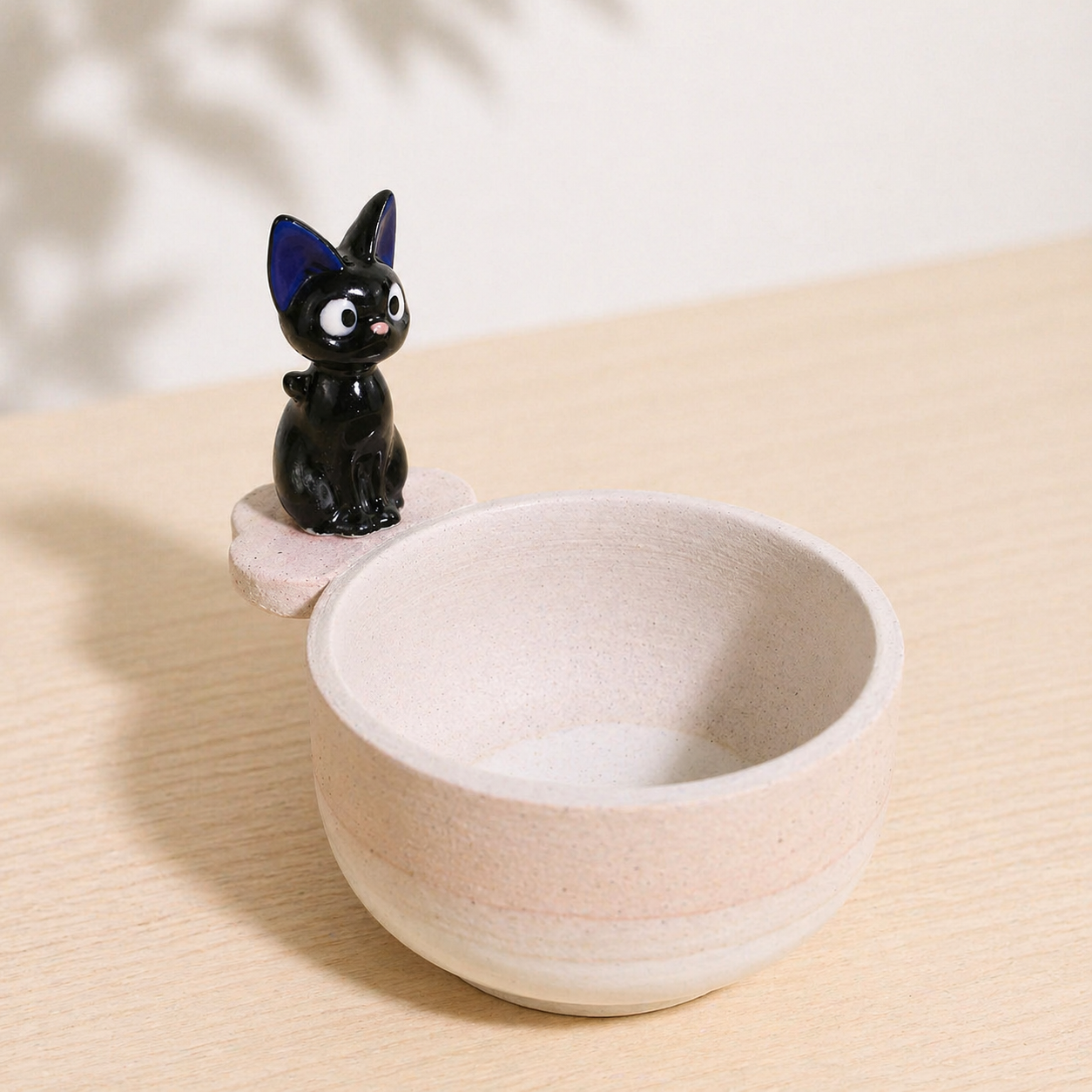 Handmade Cute Totoro&Jiji Ceramic Flower Pot, Perfect for Succulents and Small Plants