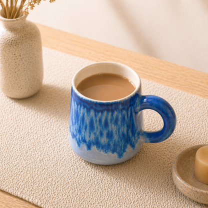 Handmade Ceramic Mug, Personalized Pottery Cup for Tea & Coffee Lovers