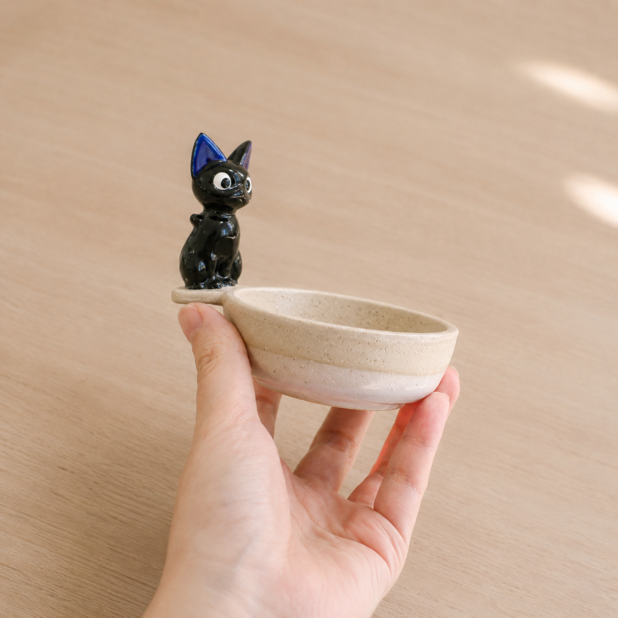 Custom Ceramic Pet Candle Holder, Dog or Cat Handmade Candlestick Holder