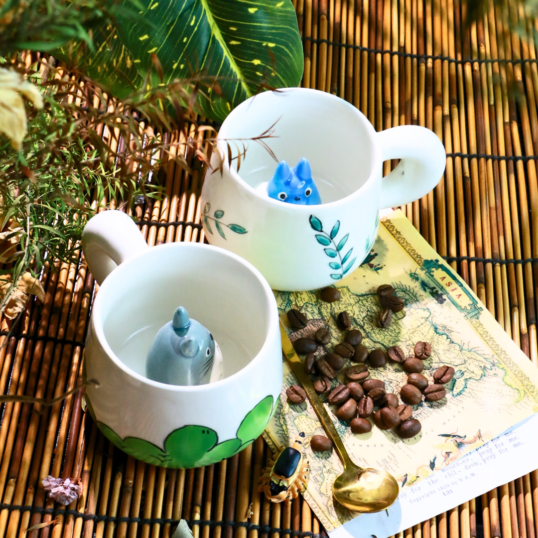Handmade Totoro Mug – Cozy Ghibli Vibes for Tea & Coffee Lovers