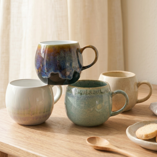 Handmade Personalized Ceramic Coffee Mug, Custom Name/Logo Coffee Mug