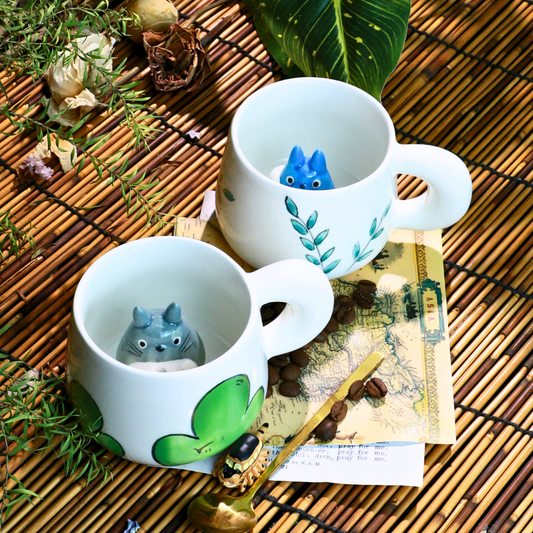 Handmade Totoro Mug – Cozy Ghibli Vibes for Tea & Coffee Lovers