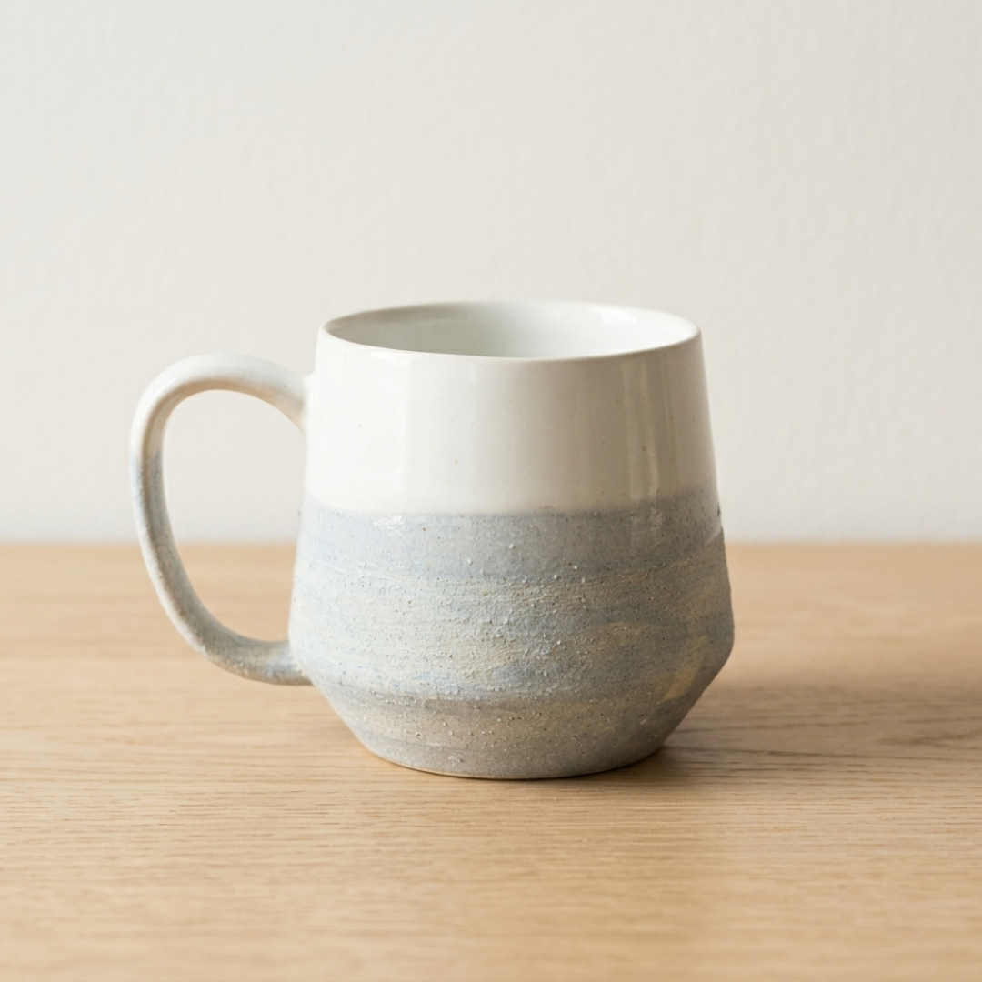 Custom Name/Logo Coffee Mug, 16 Fluid Ounces Retro Handmade Ceramic Mugs