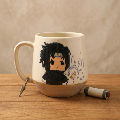 Hand-Painted Naruto Mug – Custom Anime Ceramic Cup for Fans