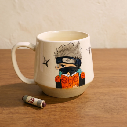 Hand-Painted Naruto Mug – Custom Anime Ceramic Cup for Fans