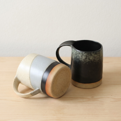 Custom Engraved Ceramic Mug – Personalized Name or Logo – Handmade Pottery Coffee Cup