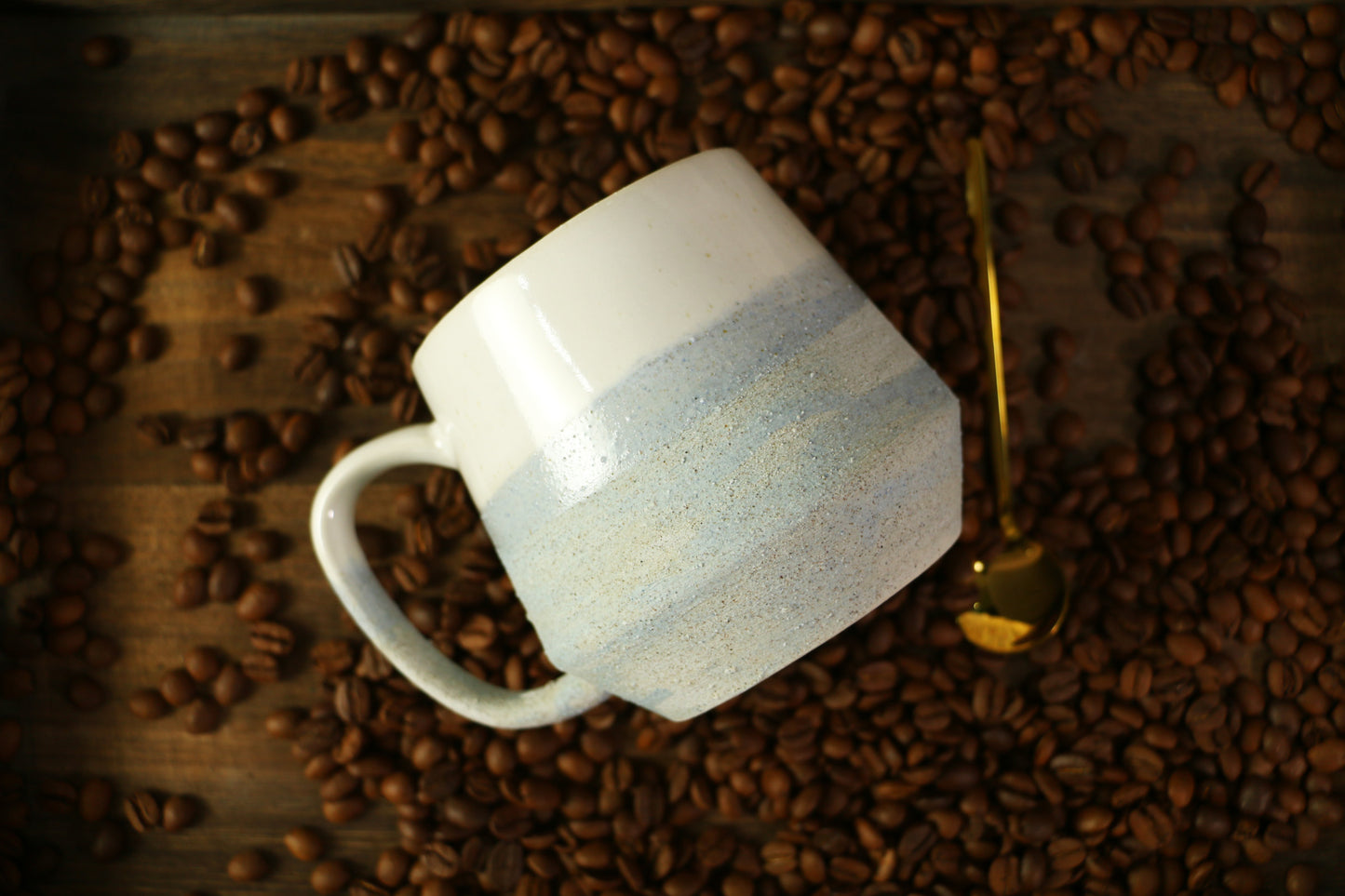 Custom Name/Logo Coffee Mug, 16 Fluid Ounces Retro Handmade Ceramic Mugs