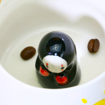 No Face Man Handmade Ceramic Coffee Mug for Anime Gift