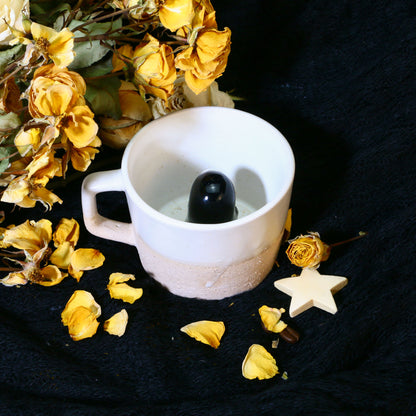 No Face Man Handmade Ceramic Coffee Mug for Anime Gift