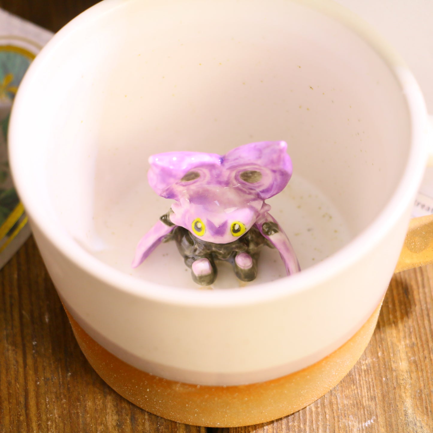 Handmade Pokémon-Inspired Ceramic Mug – Cute Anime Figurine Coffee Cup