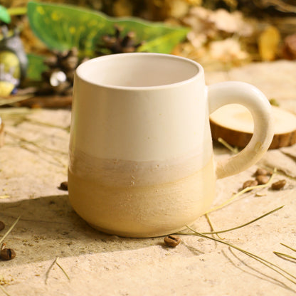 Handmade Calcifer Matte Glaze Ceramic Mug – Fiery Ghibli Magic for Anime Lovers