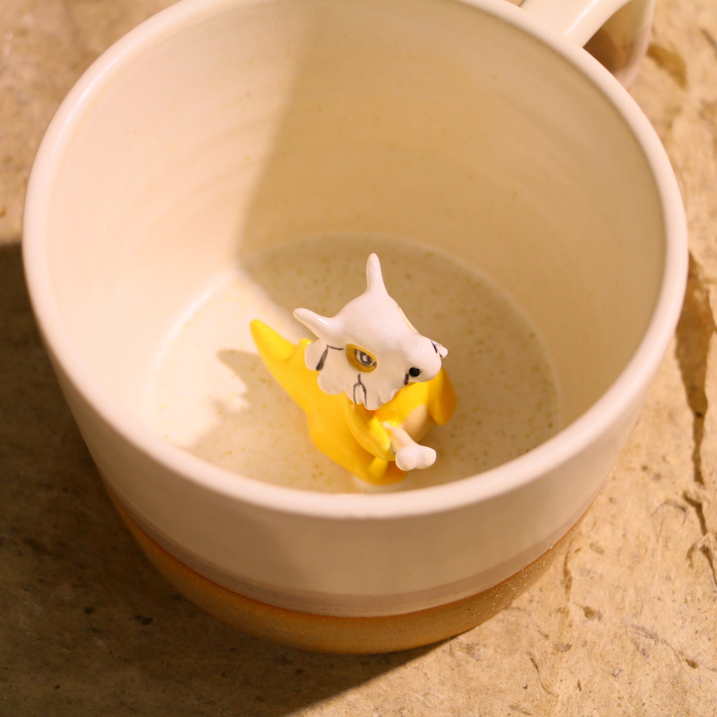Handmade Pokémon-Inspired Ceramic Mug – Cute Anime Figurine Coffee Cup