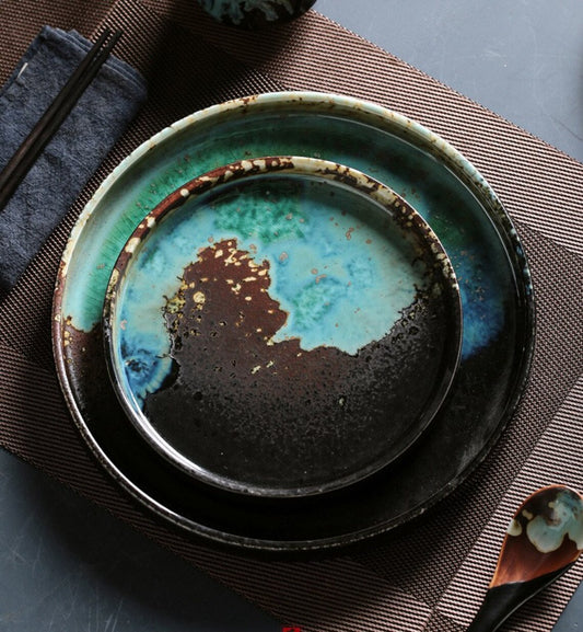 Ceramic Salad Plate, Handmade Personalized Pottery Dinnerware