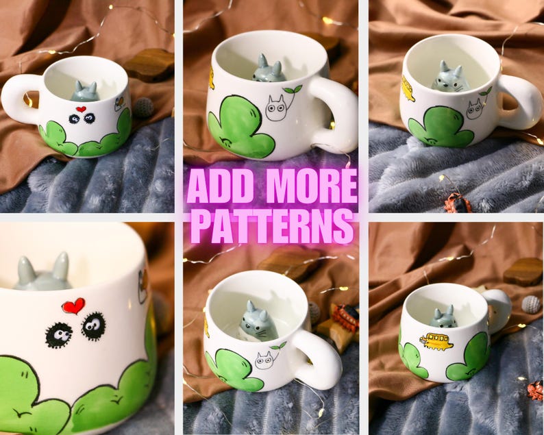 Handmade Totoro Mug – Cozy Ghibli Vibes for Tea & Coffee Lovers