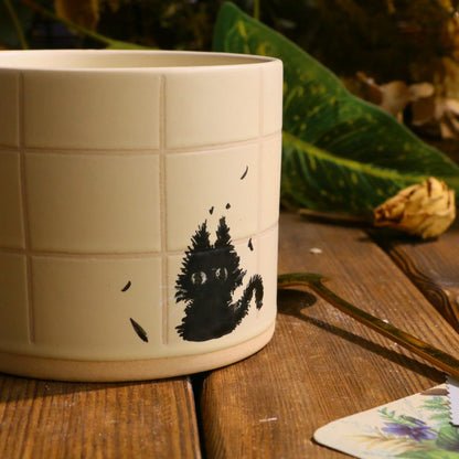 Scruffy Cat Ceramic Mug – Adorable Handmade Coffee & Tea Cup