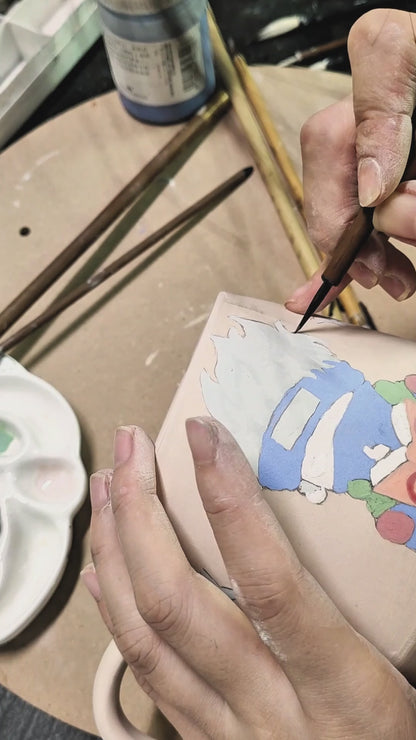 Hand-Painted Naruto Mug – Custom Anime Ceramic Cup for Fans