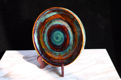 Handmade Ceramic Salad plate, Personalized Pottery Dinner Plate