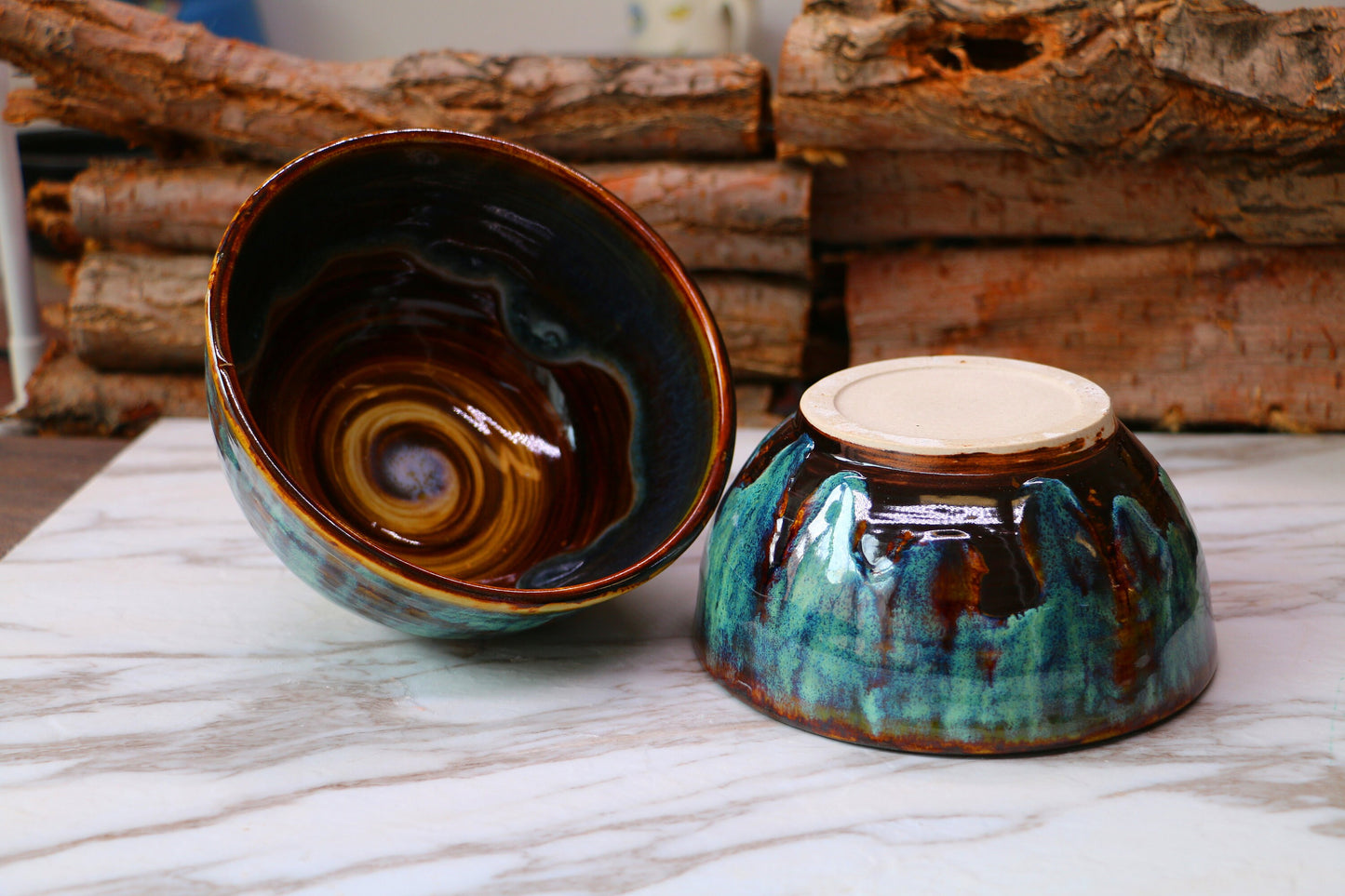 Ceramic Bowl, Handmade Pottery Personalized Dinnerware