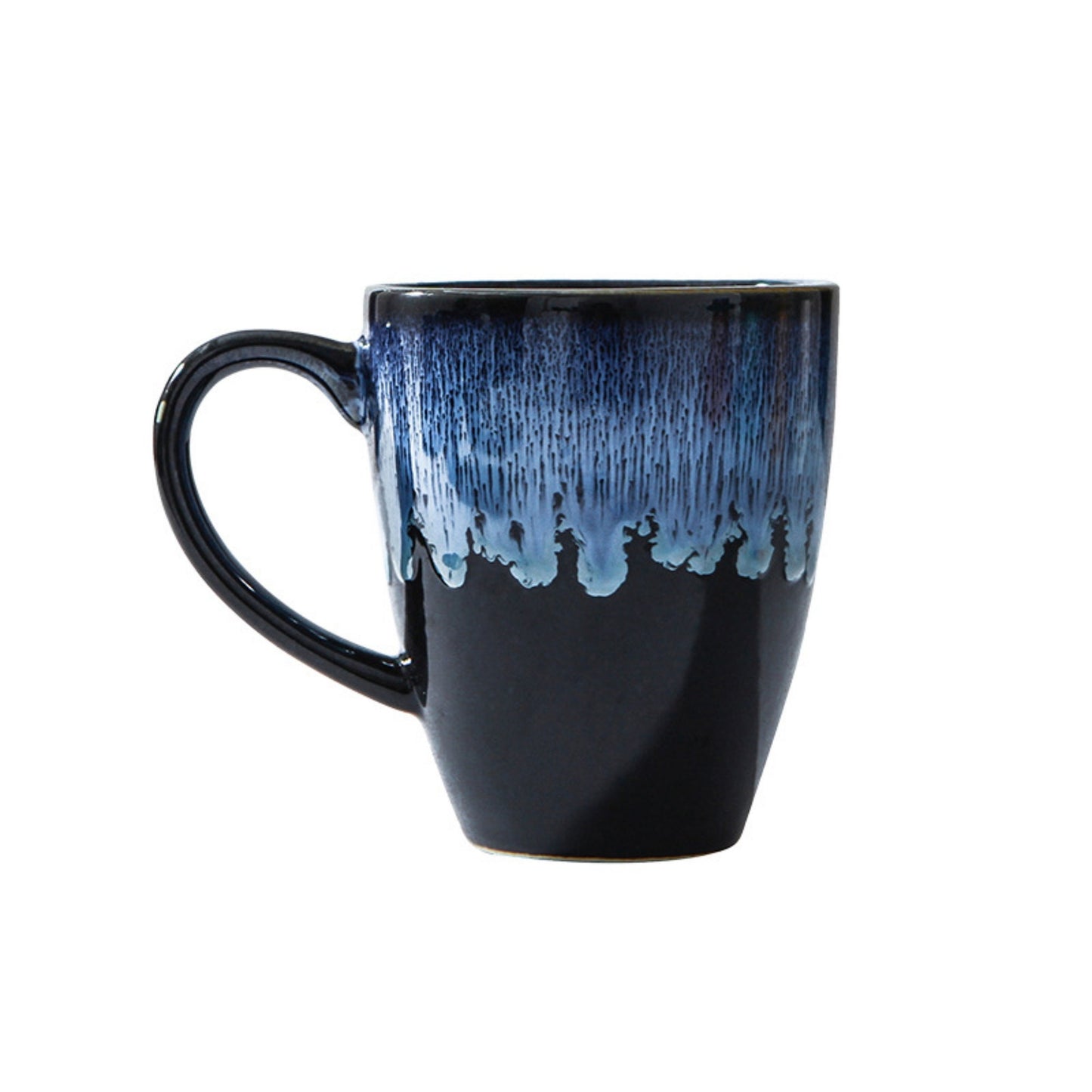Personalized Blue Starry Sky Mug, Handmade Ceramic Mug