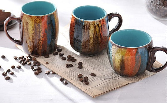 Ceramic Mug, Handmade Personalized Pottery Coffee Mug