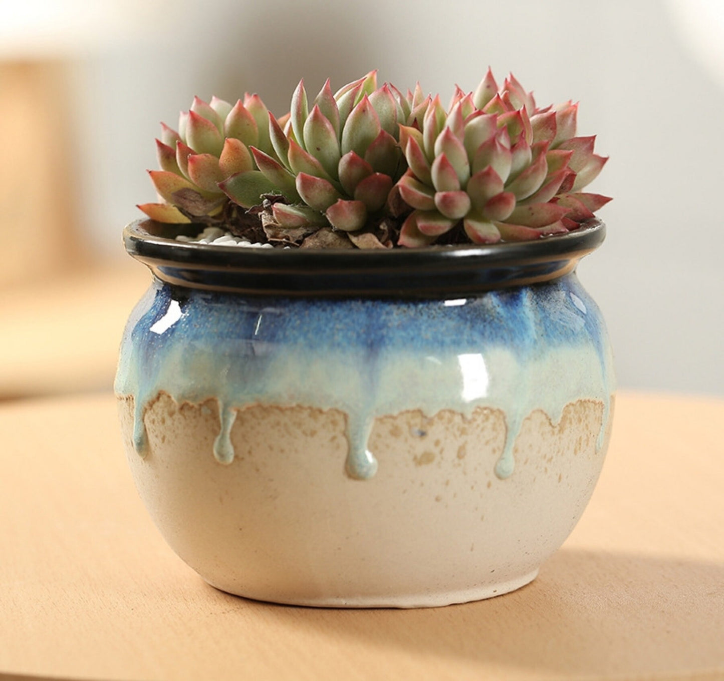Set of 5 Ceramic Planter, Handmade Succulent Planter